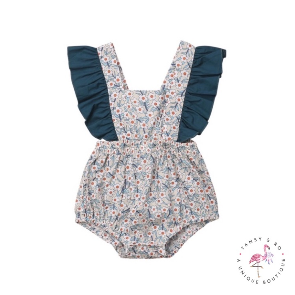 Oops A Daisy Girls Romper